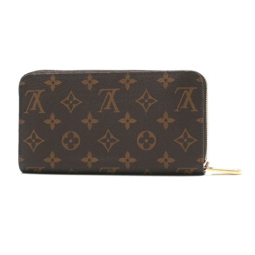 Louis Vuitton Fuchsia Monogram Wallet Zip Pink Long Brown Zippy Round